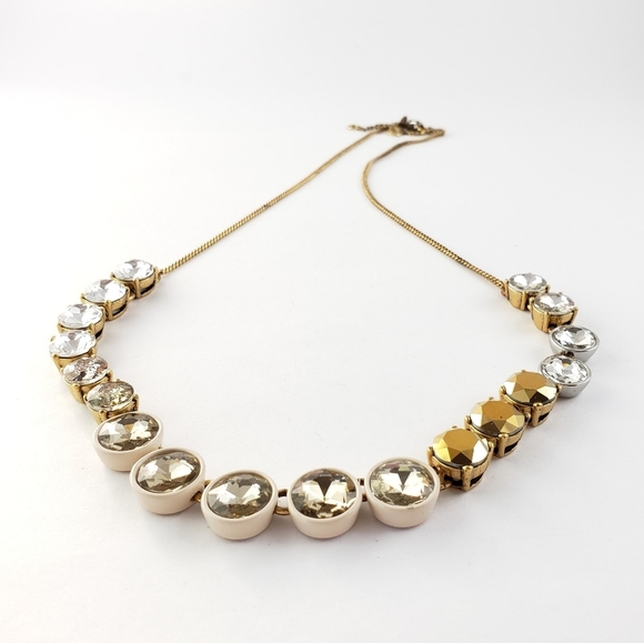 J. Crew Necklace Brulee Mixed Stones - Picture 9 of 16